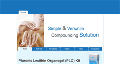 Desktop Screenshot of plo-gel.com